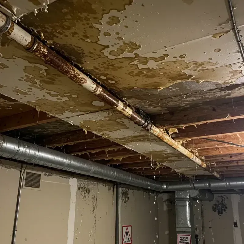 Ceiling Water Damage Repair in Marine City, MI